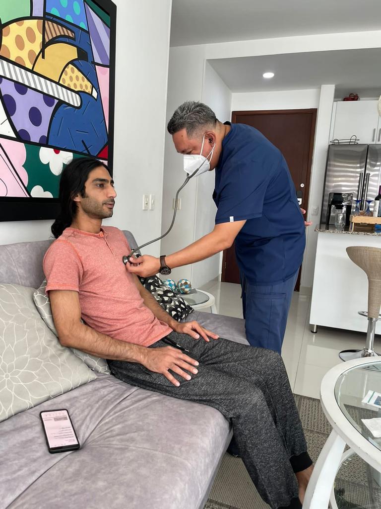 Testimonio paciente Doctor Andrade Consulta Medica a domicilio Cartagena de Indias en hotel o airbnb
