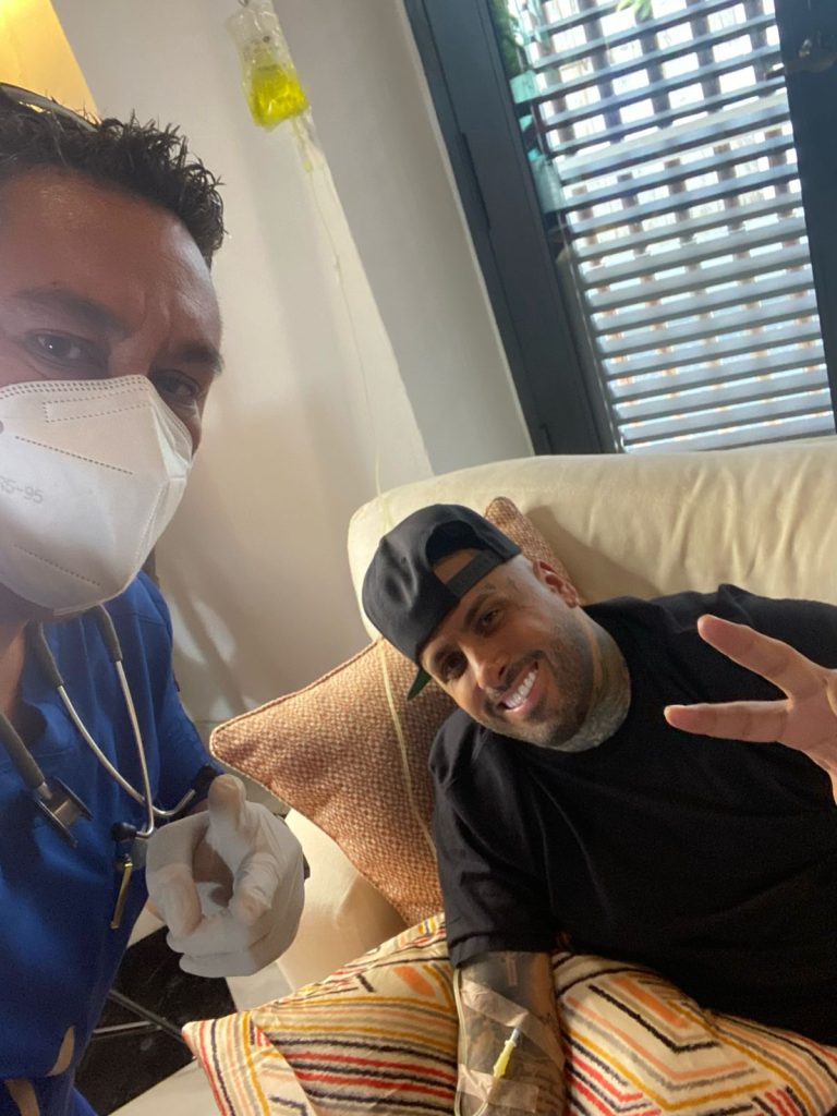 testimonio Nicky Jam Doctor Andrade Consulta Medica a domicilio Cartagena de Indias